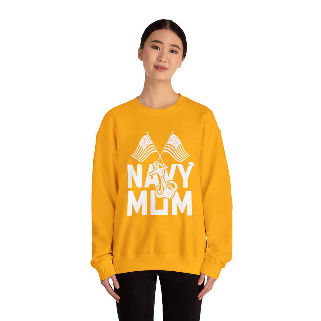 Mom's Sweatshirt - Navy Mom Design – Proud Military Family Apparel