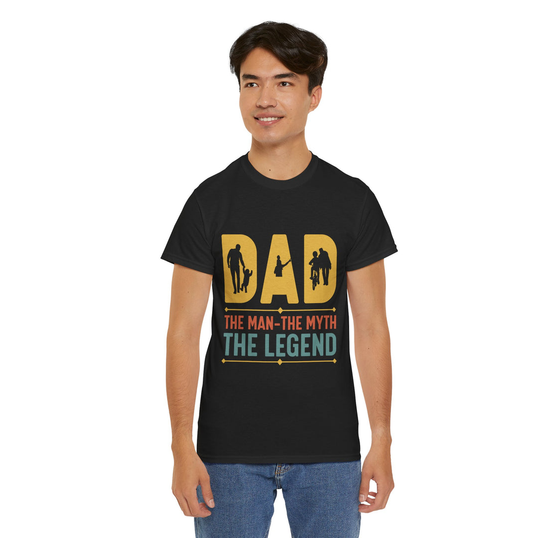 Dad's T-Shirt - Dad The Man The Myth The Legend Design