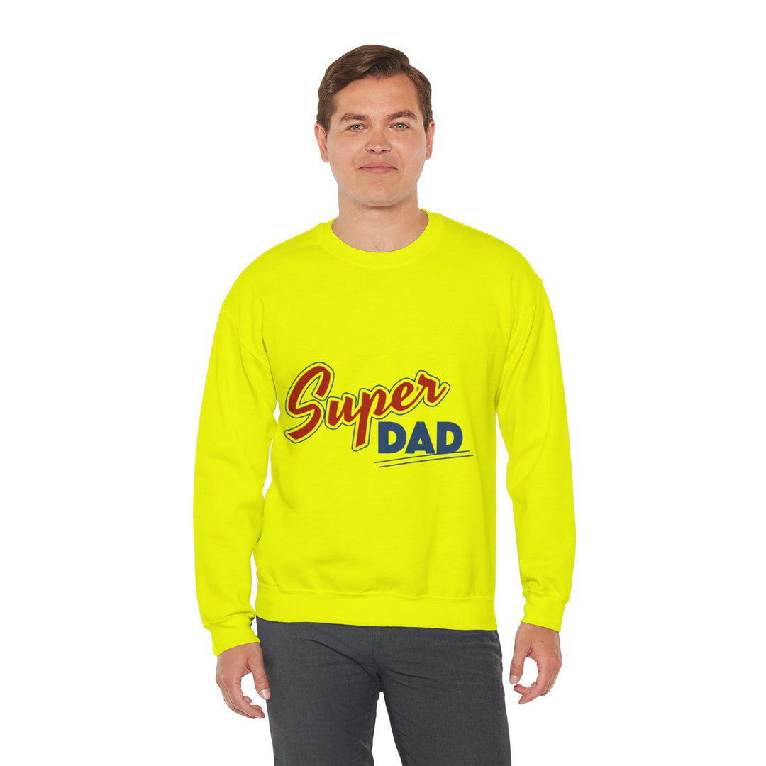 Dad’s Sweatshirt – Super Dad Perfect Father's Day Gift Design