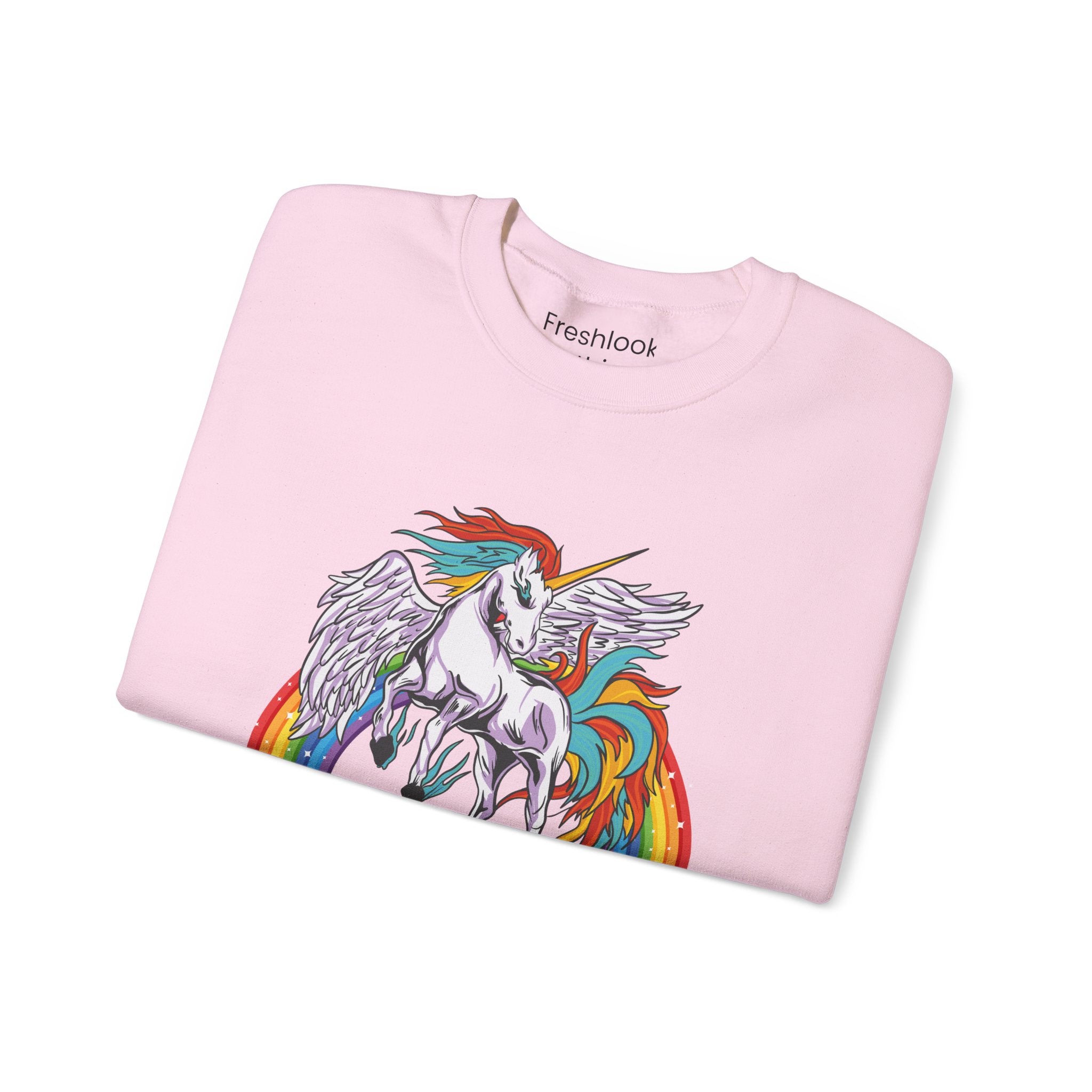 Mom Sweatshirt - Colorful MOMICORN Design