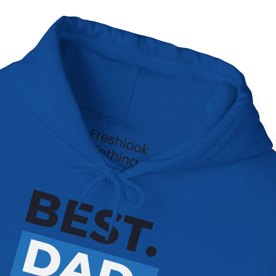 Dad’s Hooded Sweatshirt – Best Dad Ever Design