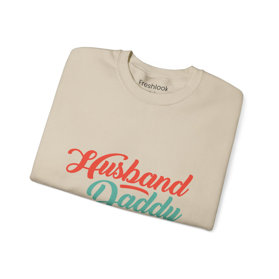 Dad’s Sweatshirt – Husband Daddy Hero Design