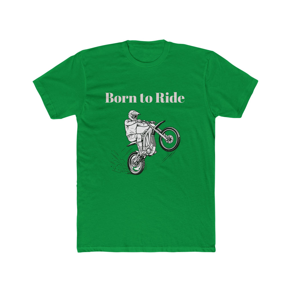 Born to Ride Dirt Bike Tee | Motocross Rider Graphic T-Shirt