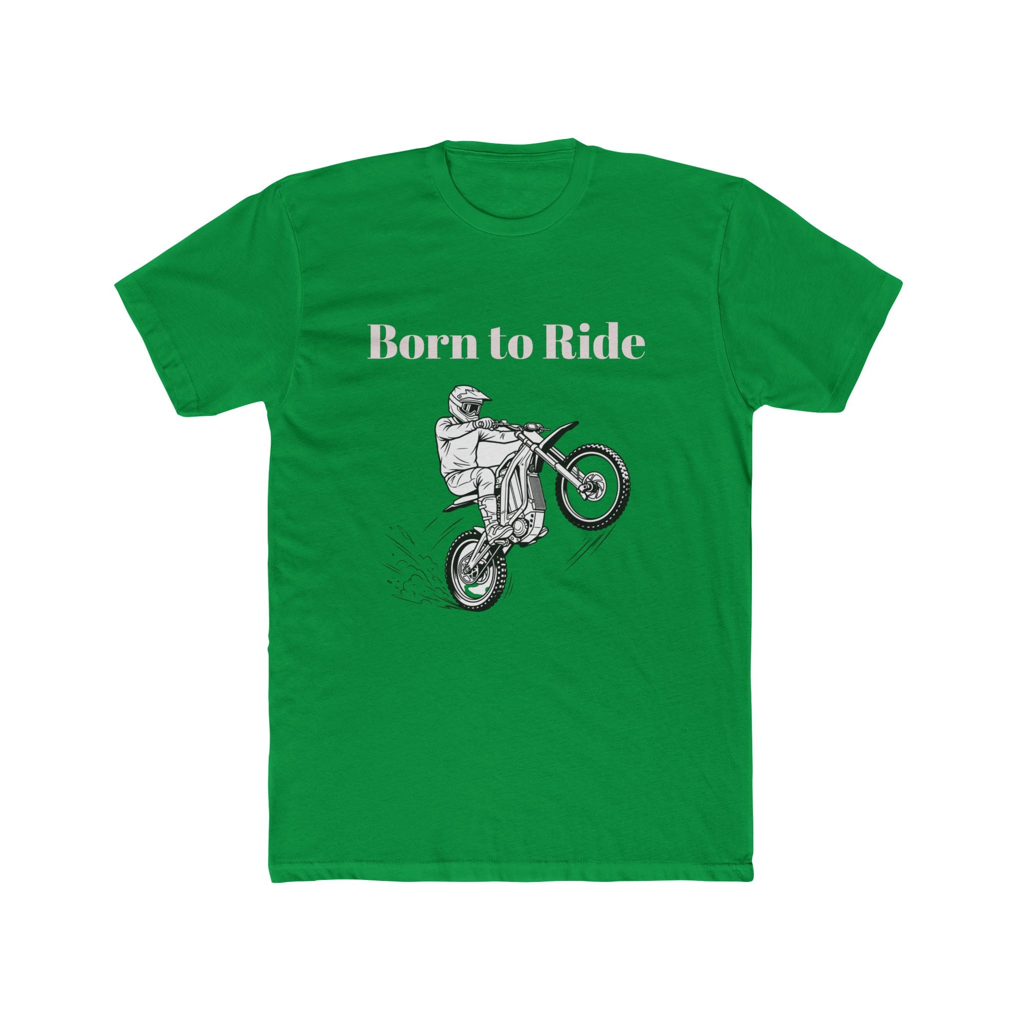 Born to Ride Dirt Bike Tee | Motocross Rider Graphic T-Shirt