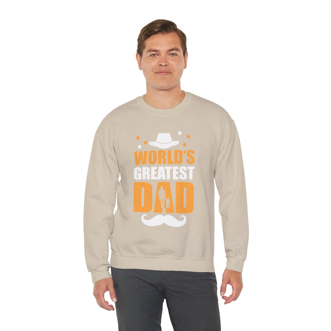 Dad’s Sweatshirt – World's Greatest Dad Design