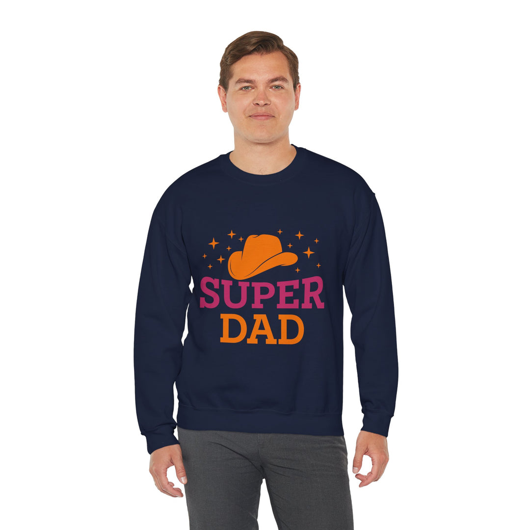 Dad’s Sweatshirt – Super Dad Design