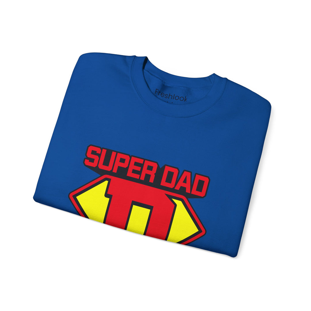 Dad’s Sweatshirt – Super Dad Design