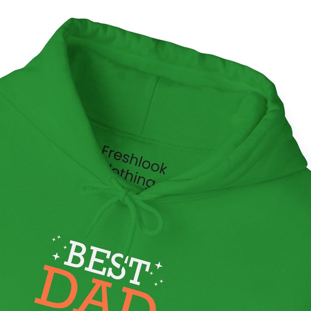 Dad’s Hooded Sweatshirt – Best Dad in the Galaxy Design