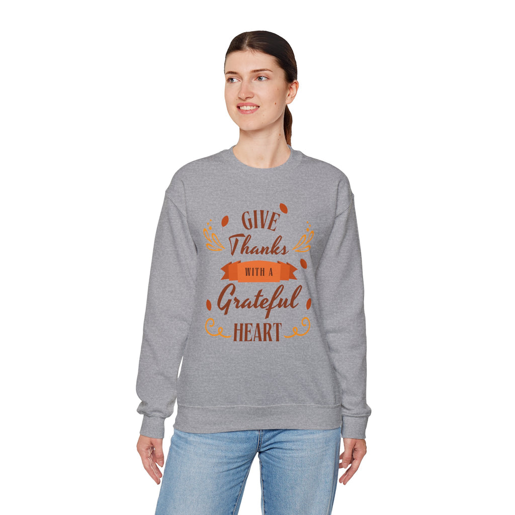 Give Thanks with a Grateful Heart Design