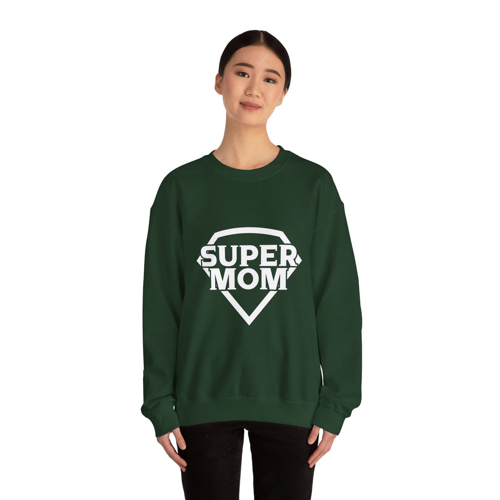 Mom Sweatshirt - Super Mom Design