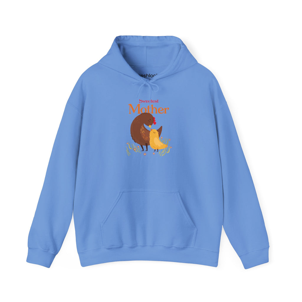 Mom's Unisex Hooded Sweatshirt - Sweetest Mother Design
