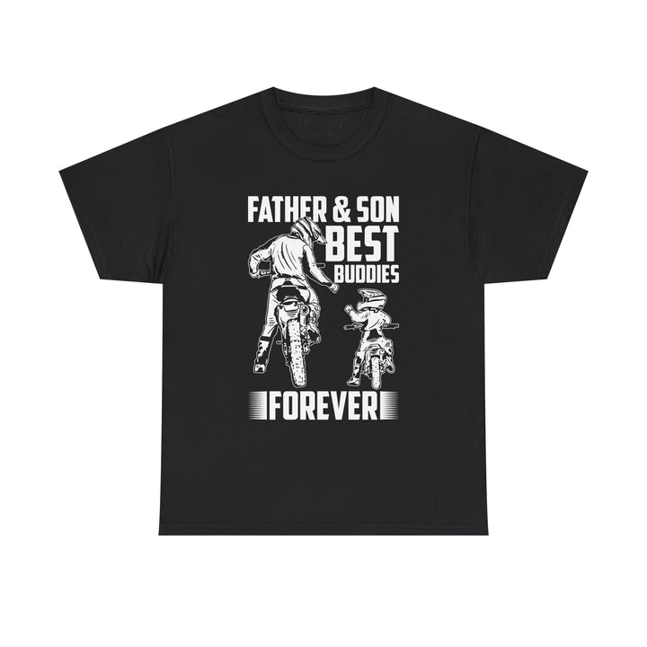 Dad's T-Shirt - Father & Son Best Buddies Forever Design