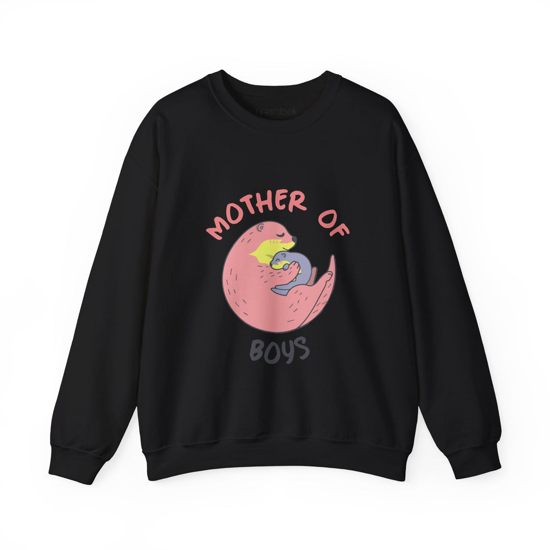 Mom's Sweatshirt - Mother of Boys Design