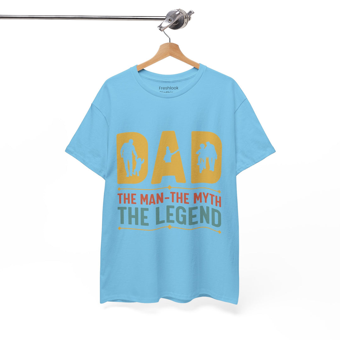 Dad's T-Shirt - Dad The Man The Myth The Legend Design