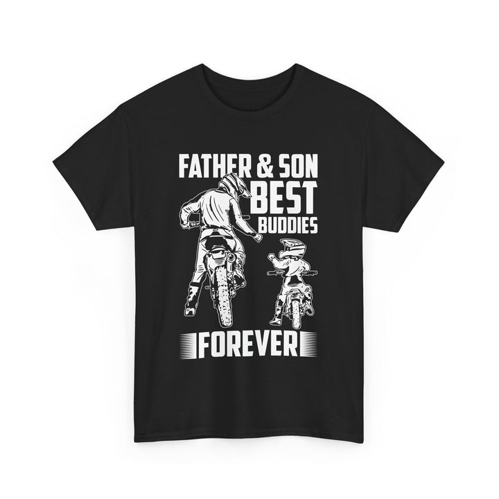 Dad's T-Shirt - Father & Son Best Buddies Forever Design