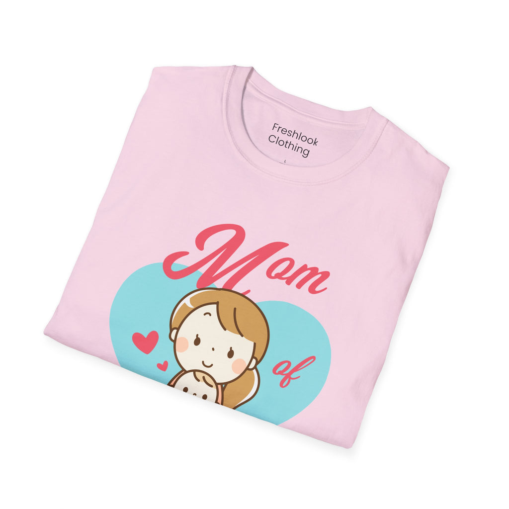 Mom T-Shirt - Mom of Boys Design
