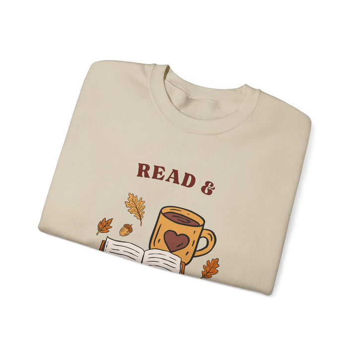 Read & Relax Sweatshirt — Cozy Book Lover Crewneck