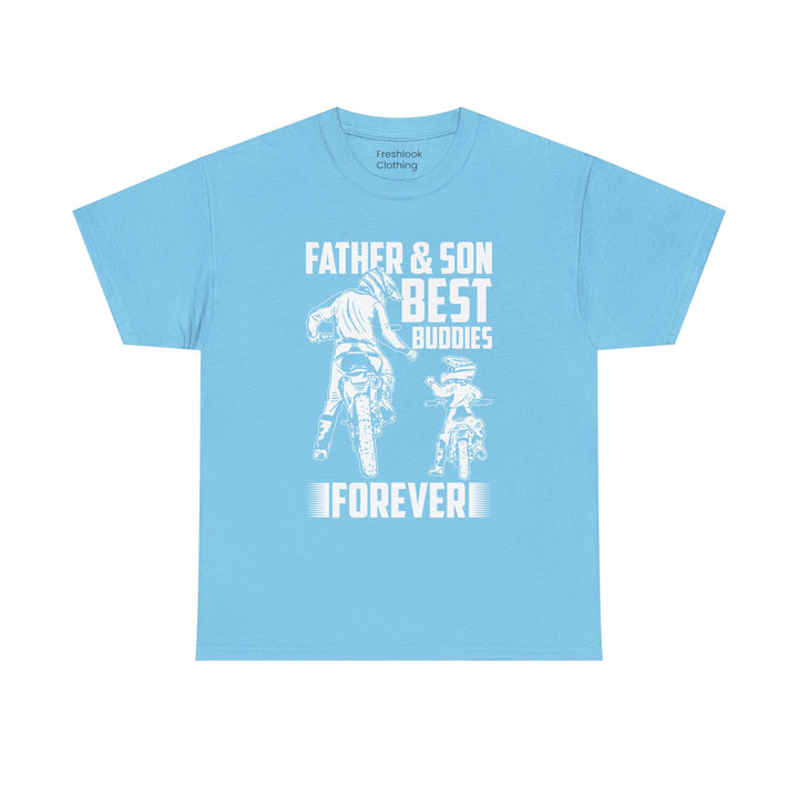 Dad's T-Shirt - Father & Son Best Buddies Forever Design