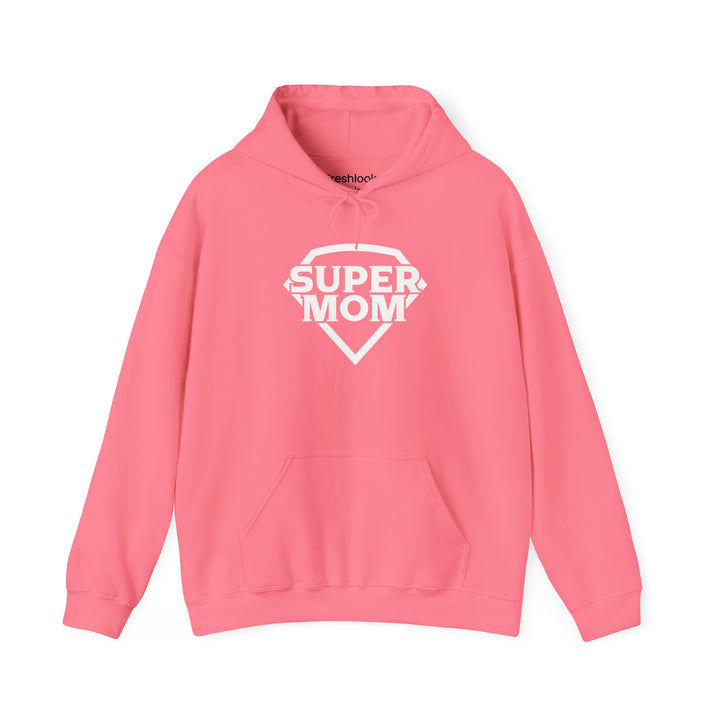 Mom's Unisex Hooded Sweatshirt  - Super Mom Design