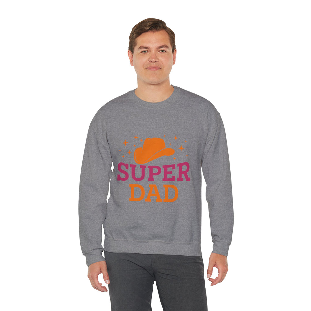 Dad’s Sweatshirt – Super Dad Design