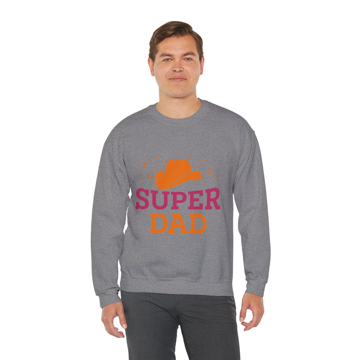 Dad’s Sweatshirt – Super Dad Design