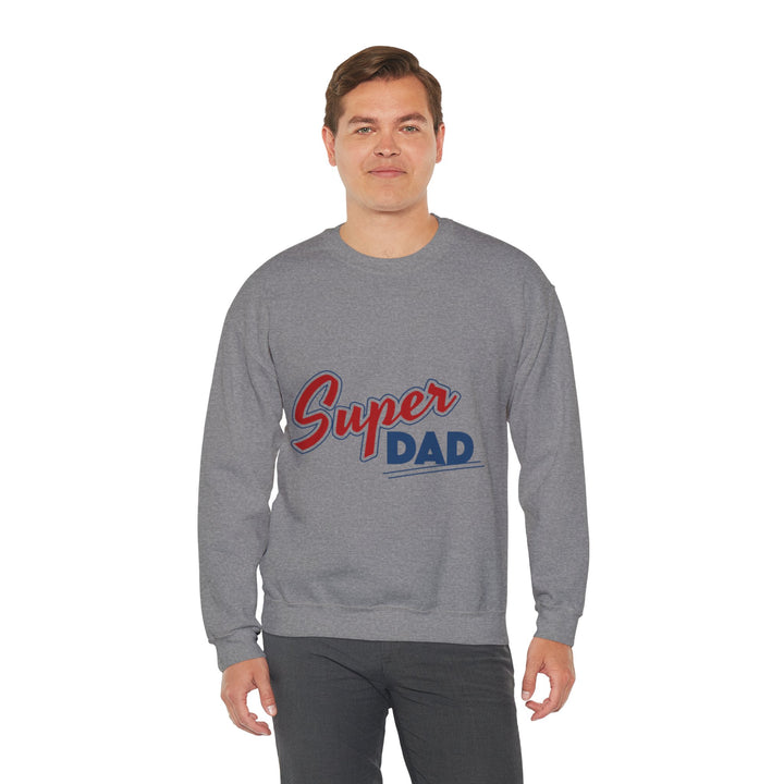 Dad’s Sweatshirt – Super Dad Perfect Father's Day Gift Design