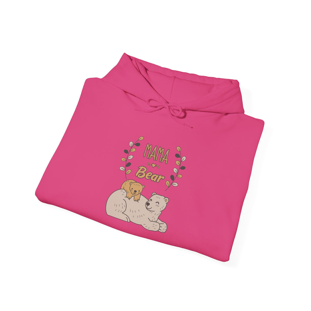 Mom's Unisex Hooded Sweatshirt  - Mama Bear Design