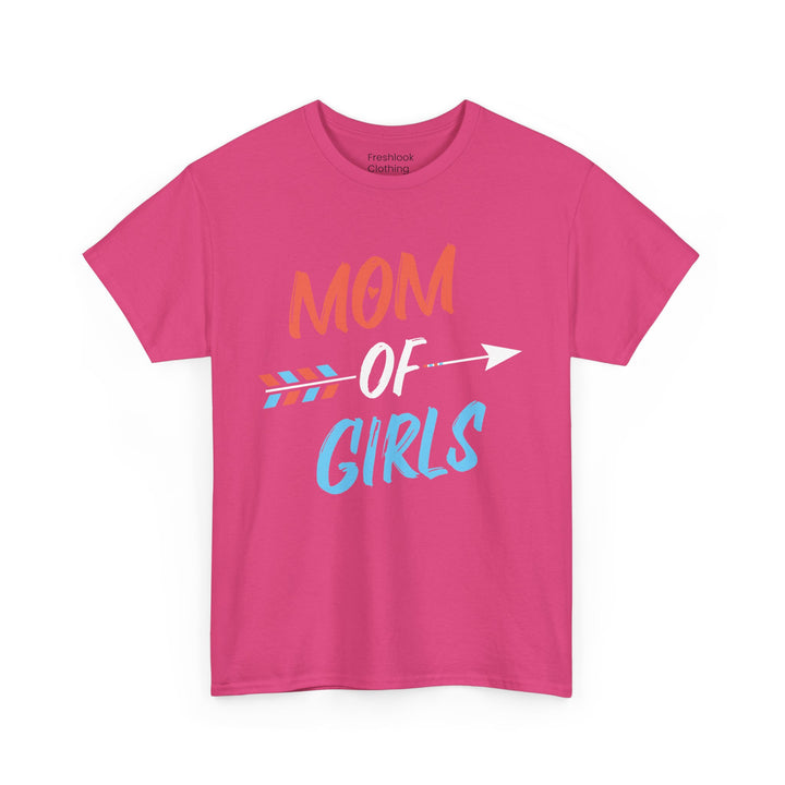 Mom’s T-shirt – Mom of Girls Design