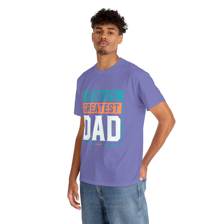 Dad's T-Shirt - World's Greatest Dad Design