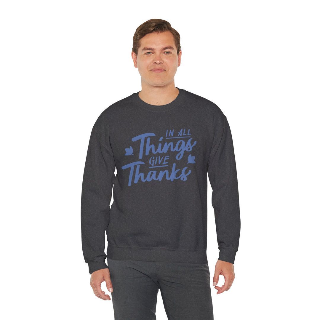 In All Things Give Thanks Design