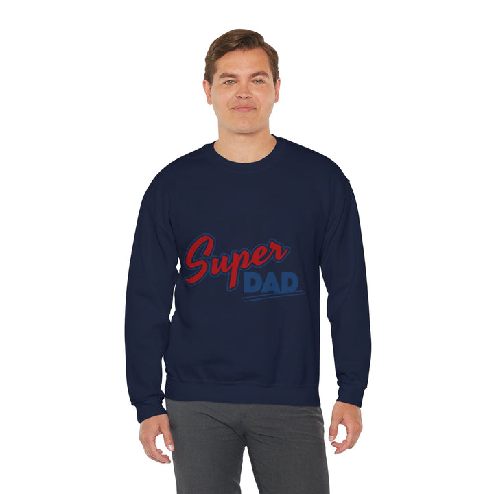 Dad’s Sweatshirt – Super Dad Perfect Father's Day Gift Design