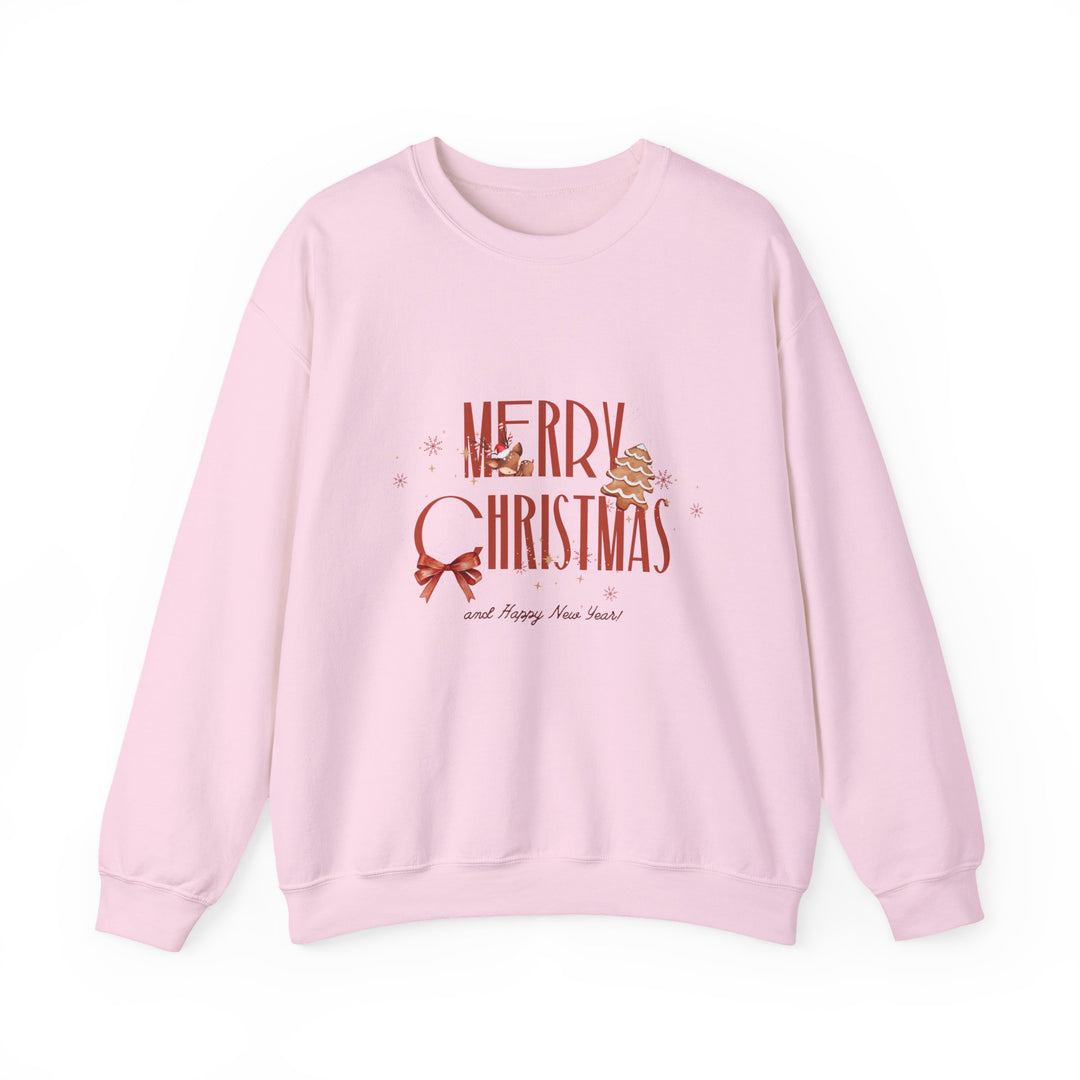 Merry Christmas Crewneck Sweatshirt – Vintage Holiday Graphic