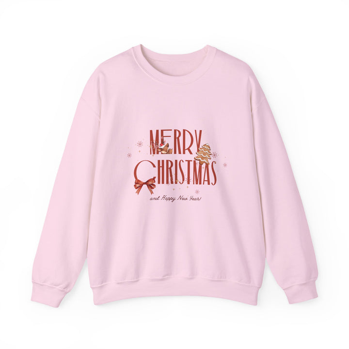 Merry Christmas Crewneck Sweatshirt – Vintage Holiday Graphic