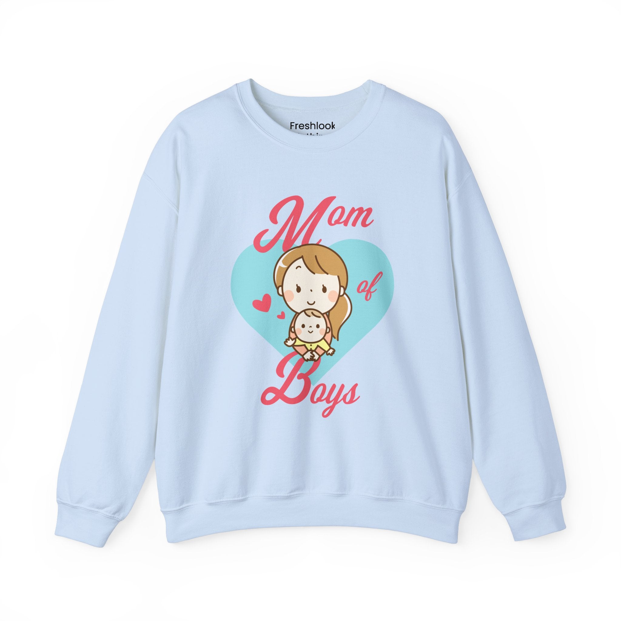 Mom Sweatshirt - Mom of Boys Design