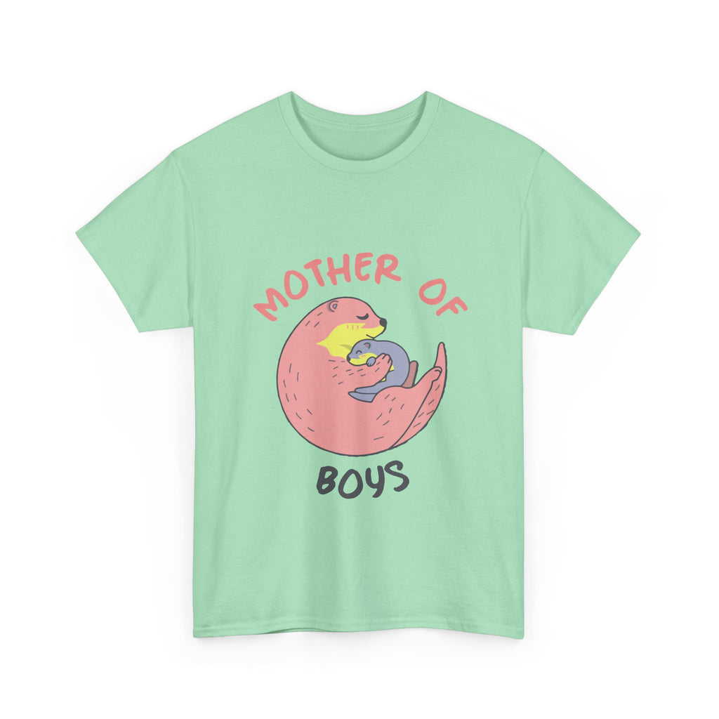 Mom T-Shirt - Mother of Boys Design
