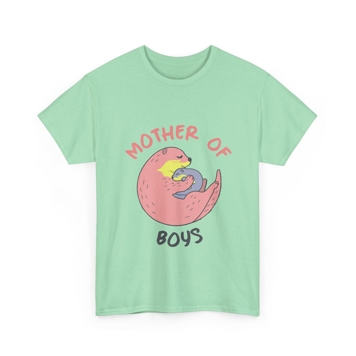 Mom's T-Shirt - Mother of Boys Design