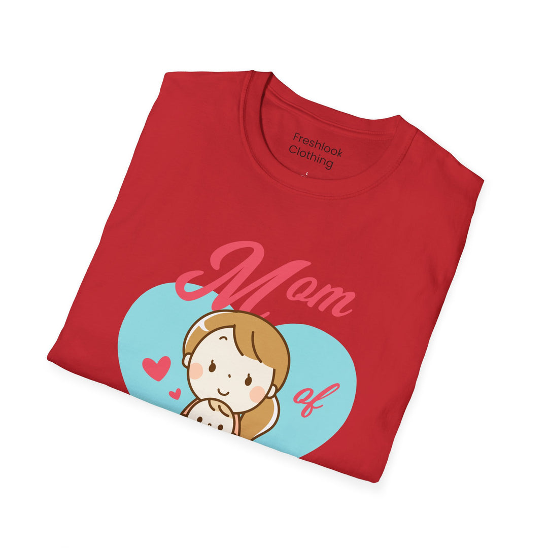 Mom's T-Shirt - Mom of Boys Design