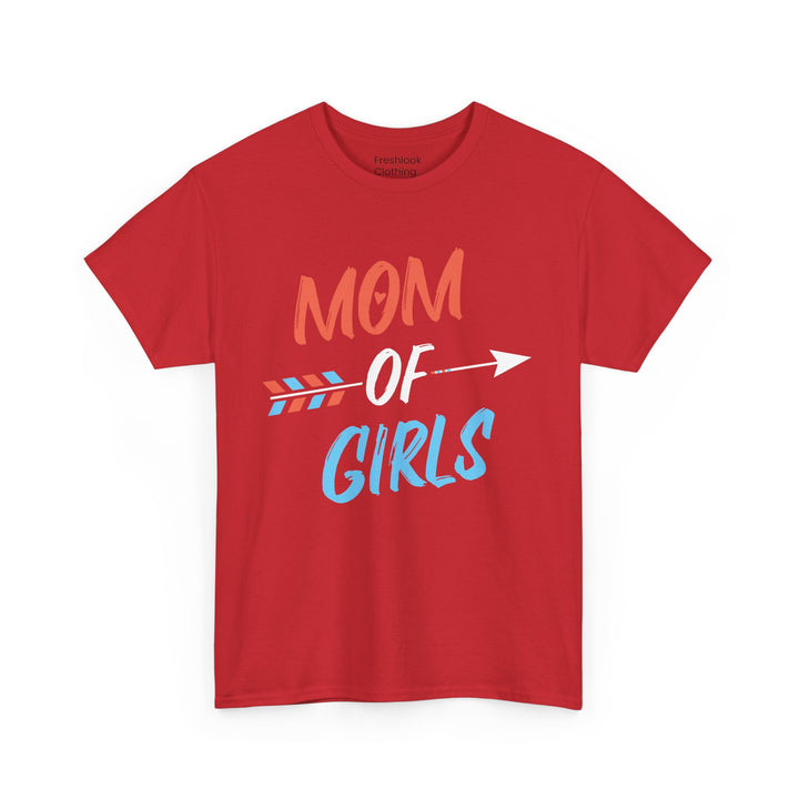 Mom’s T-shirt – Mom of Girls Design