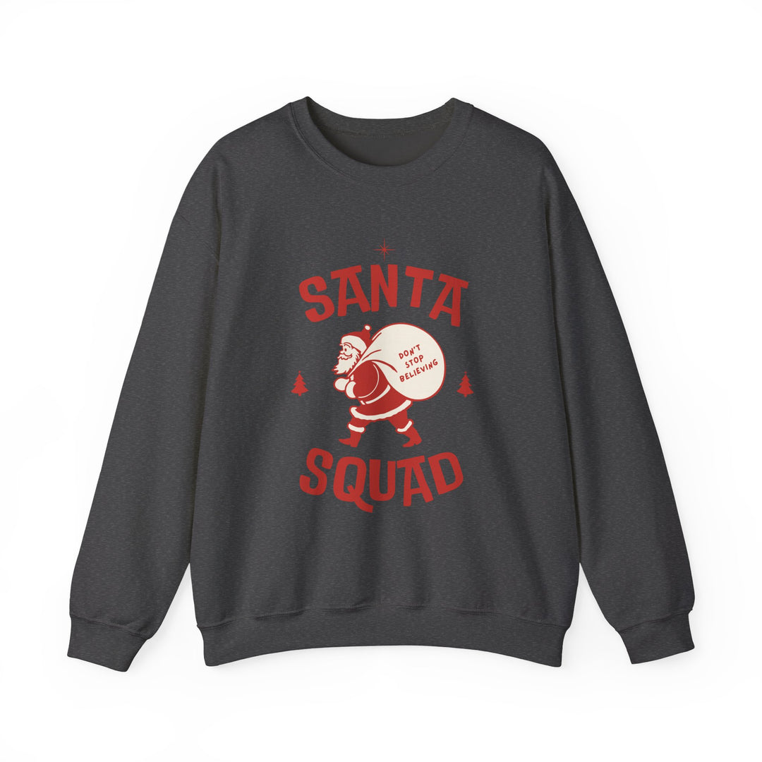 Santa Squad Sweatshirt — Retro Santa Holiday Crewneck