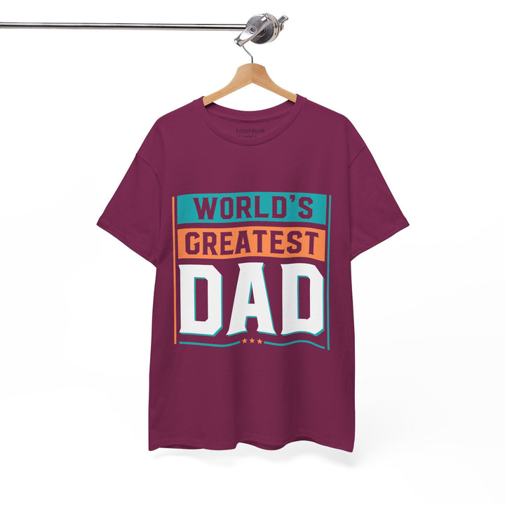 Dad's T-Shirt - World's Greatest Dad Design