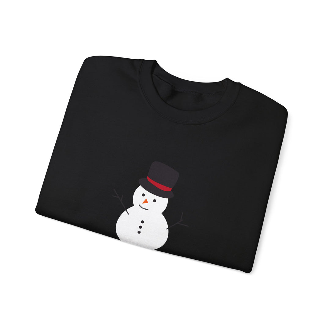 Christmas Snowman 2025 Crewneck Sweatshirt - "Merry Christmas and Happy New Year"