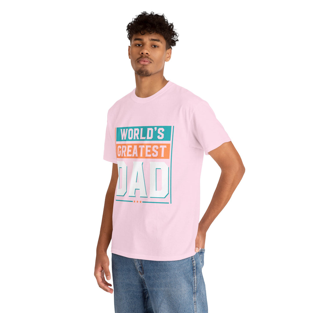 Dad's T-Shirt - World's Greatest Dad Design