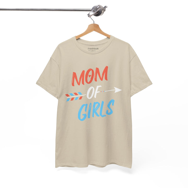 Mom’s T-shirt – Mom of Girls Design