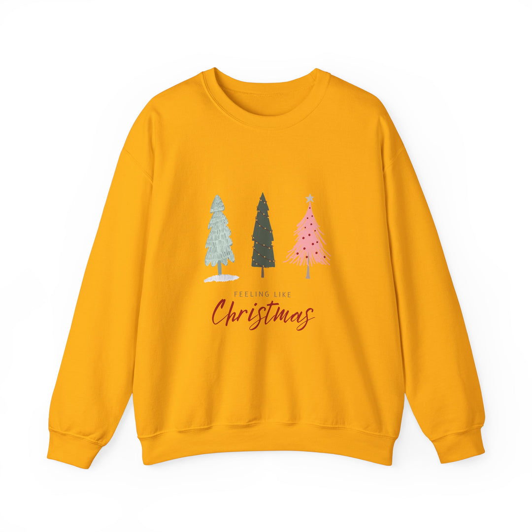 Feeling Like Christmas Crewneck Sweatshirt - Unisex Holiday Sweatshirt