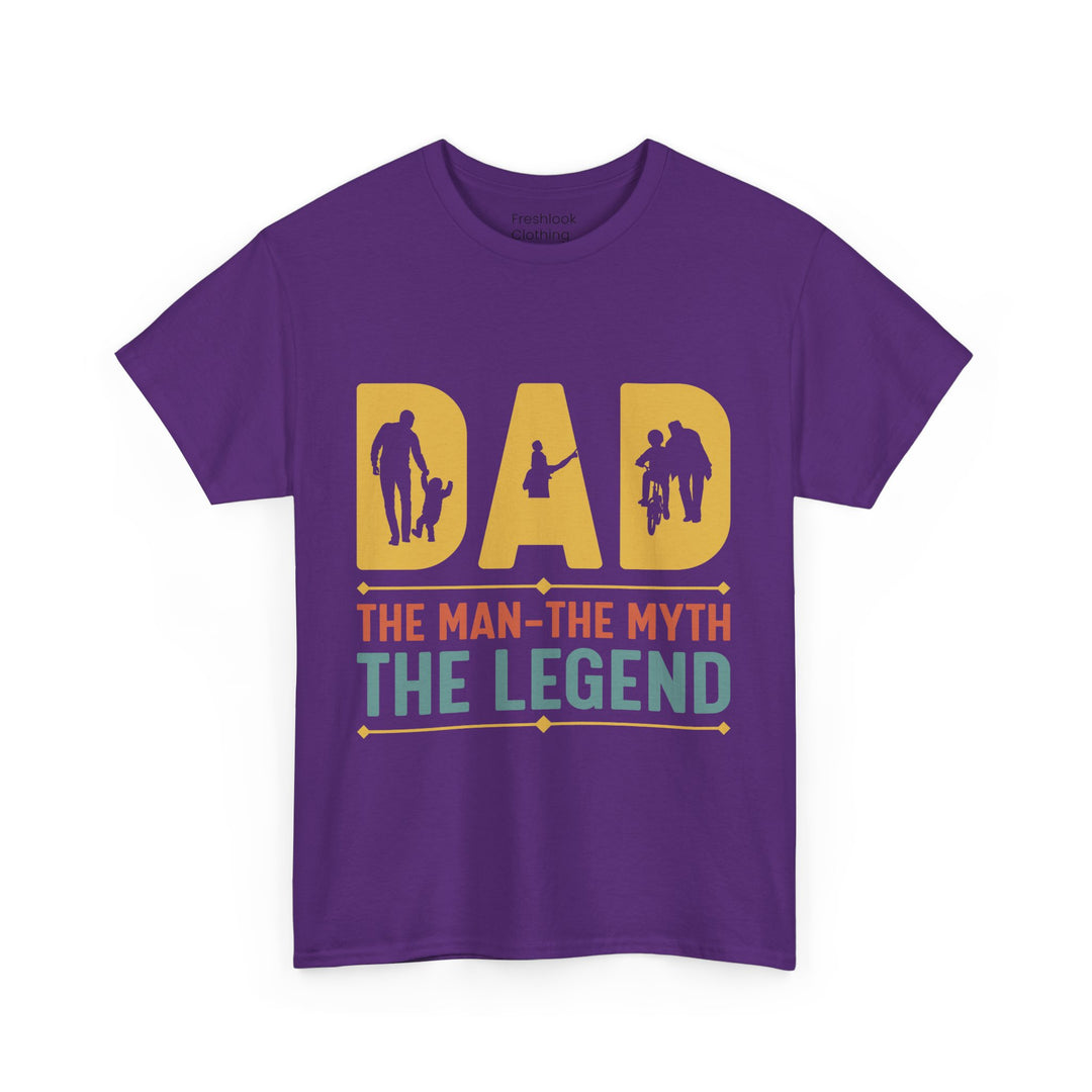 Dad's T-Shirt - Dad The Man The Myth The Legend Design