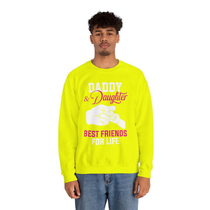 Dad’s Sweatshirt – Daddy & Daughter Best Friends For Life Design