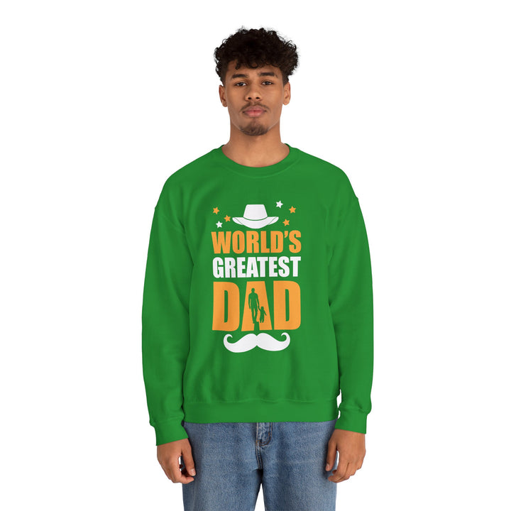 Dad’s Sweatshirt – World's Greatest Dad Design