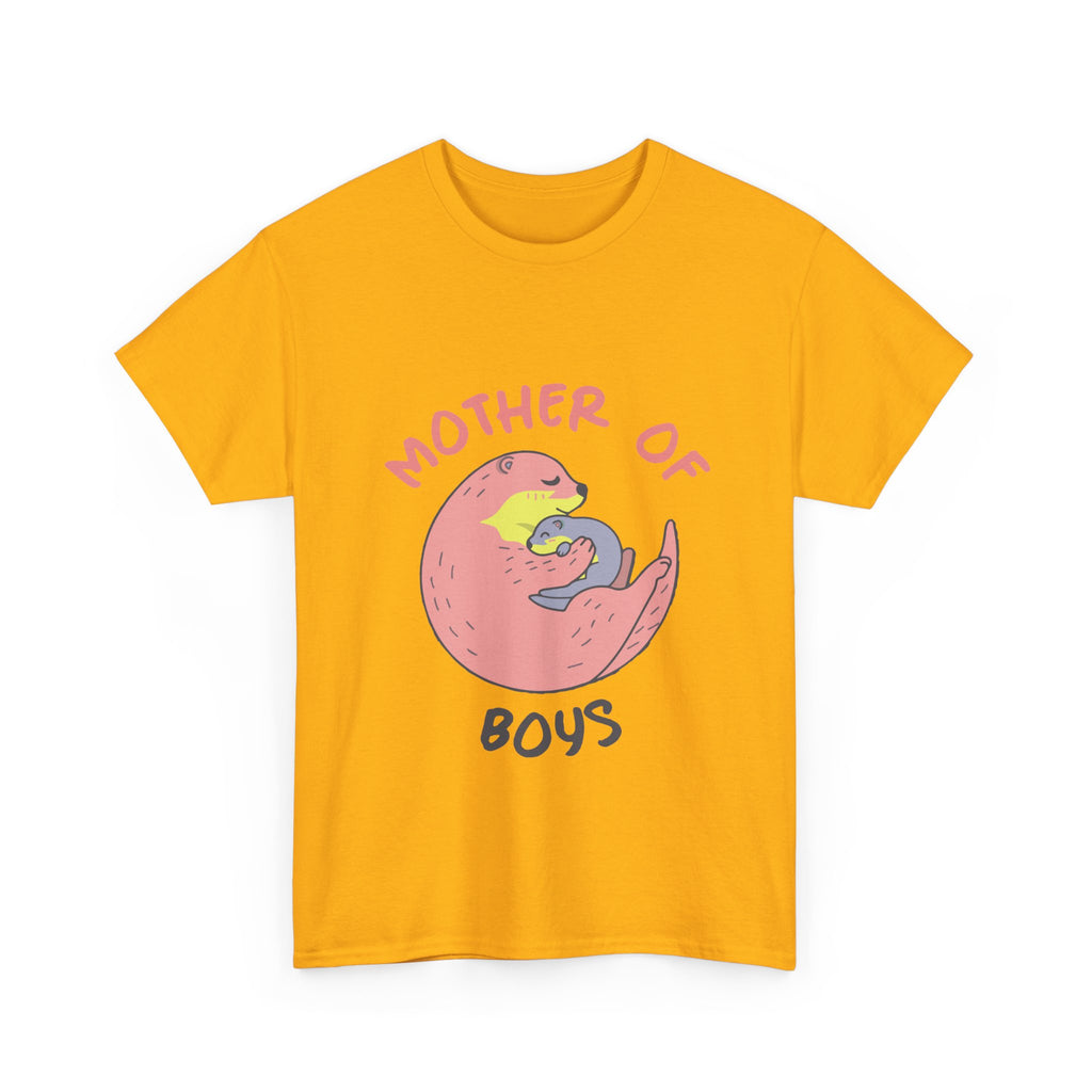 Mom T-Shirt - Mother of Boys Design