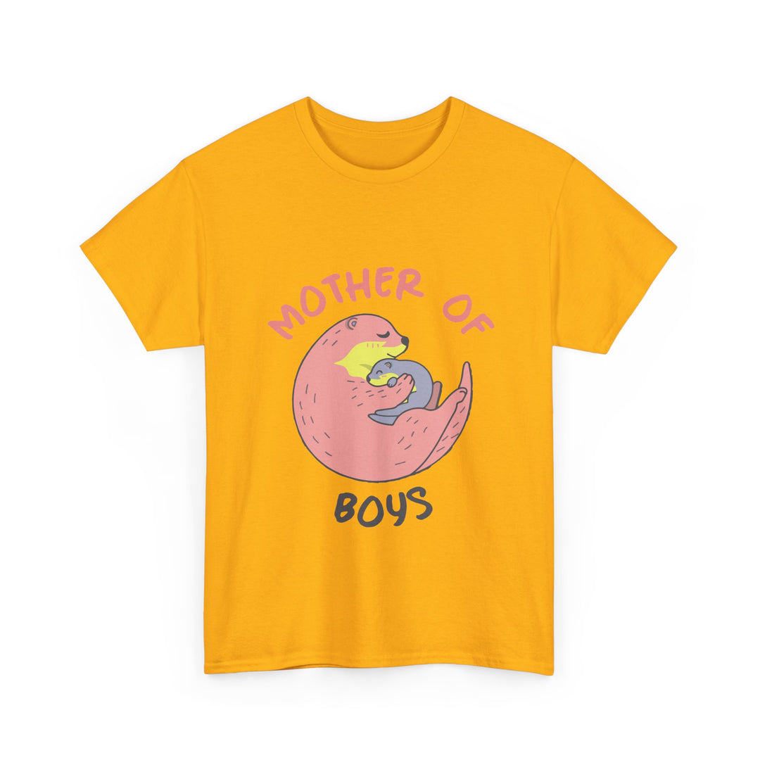 Mom's T-Shirt - Mother of Boys Design