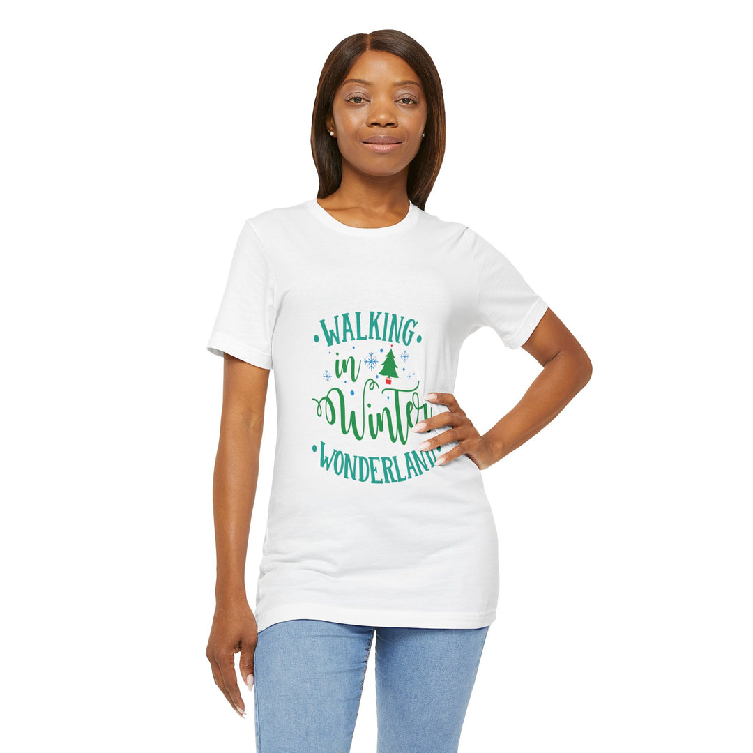 Walking in Winter Wonderland, Christmas T-shirt, Holiday tees, Family Christmas Shirts